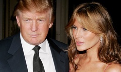 Donald Trump and his woman